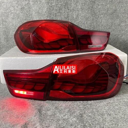 Tail Lamp Assembly for F32 F82 LED light 2012-2019 BMW four 4series M4 GTS 425i 430i 440i Rear smoke red color
