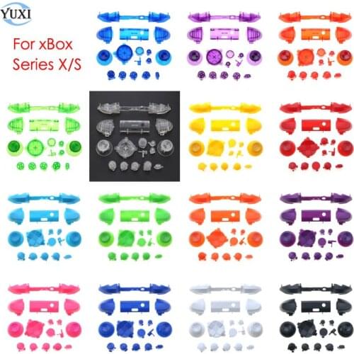 YuXi Replacement Buttons LB RB LT RT Bumpers Triggers D-pad ABXY Start Back Share Keys For Xbox Series X S Controller