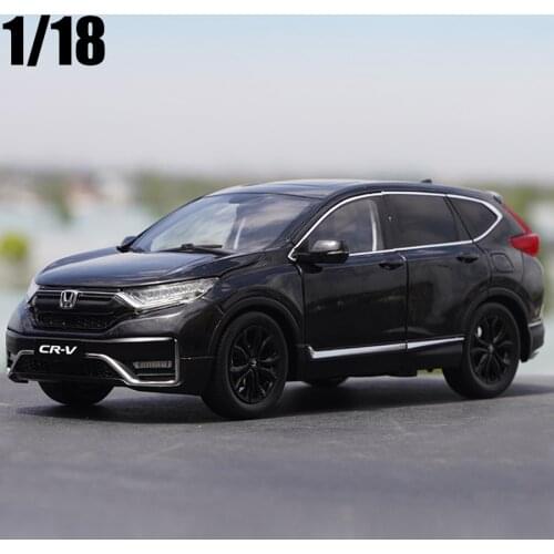 1:18 Alloy Toy Honda CRV SUV Car Model White Yellow Authorized Authentic Kids Toys Gifts Original Box Free Shipping