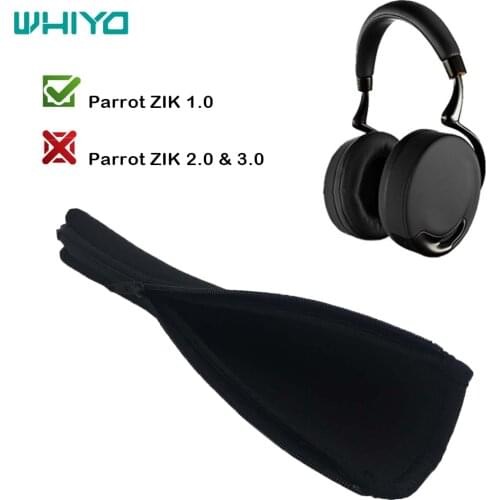 Whiyo 1 pcs of Universal Replacement Bumper for Parrot ZIK 1.0 Earphones Headband Cover Cups Sleeve Earpads Cushion