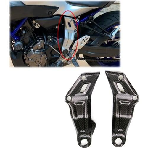 For Yamaha MT07 FZ07 MT-07 FZ-07 2013 2014 2015 2016 Motorcycle Carbon Fiber Side Panel Fairing Protection Cover