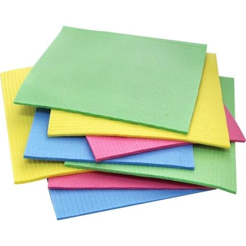 Eco Friendly Cellulose Washcloth Natural Floristic Washable Sponge All For Home Kitchen Gadget Sets Zero Waste Cleaning Supplies