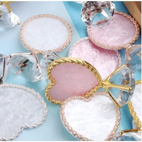 Diamond False Tips Display 2021 Multi-functional Metal Photo Prop Nail Rack Display Shell Big Diamond Nail Palette Display Board