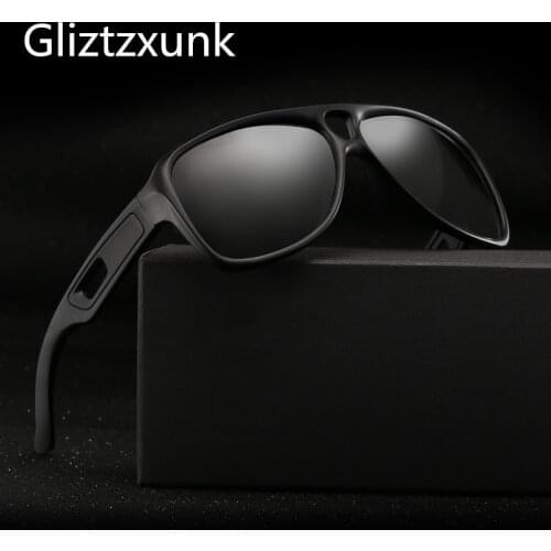 Glitztxunk Polarized Sunglasses Men Luxury Brand Designer Vintage Outdoor Driving Sun Glasses Male Goggles Shadow UV400 Oculos