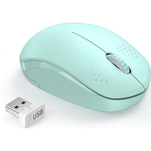 2.4G Wireless Mouse Laptop Desktop Silent Portable Mute for Notebook Mini Computer 1600 DPI Mause
