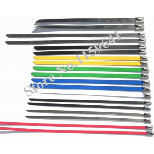 1000PCS/Lot Cable Tie Cable Tieszip Ties stainless steel 304 7.9*250mm
