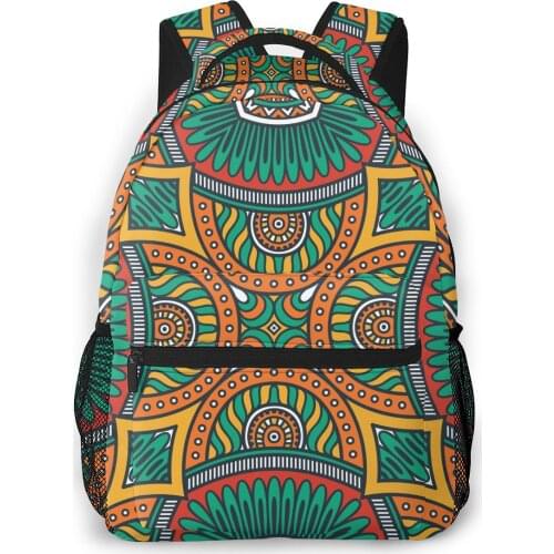 Women Backpack with Multiple Using Women Backpacks Colorful Mandala Female School Bag Girls Travel Bag