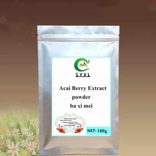 100g-1000g 100% organic Acai Berry Extract powder
