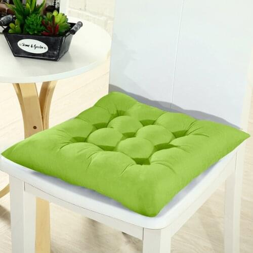 4pcs Home Chair Seat Cushion Pad Winter Office Bar Chair Back Seat Cushions Sofa Pillow Buttocks Chair Cushion 37x37cm