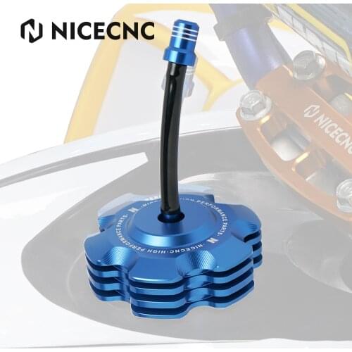 NICECNC Aluminum Gas Fuel Petrol Tank Cap For Yamaha RAPTOR 700R 2013-2016 2018-2020 RAPTOR 700 2006-2011 2013-2020 RT100 TTR110