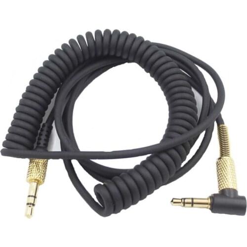 3.5mm to 3.5mm Suitable for Replacement Audio Cable line for MARSHALL Headphone Cable With Mic Volume Control