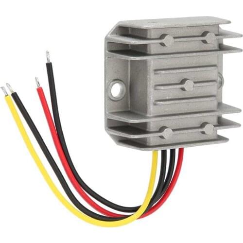 DC Voltage Reducer Automatic 36V 48V to 5V 8A 40W Buck Regulator Aluminium Shell