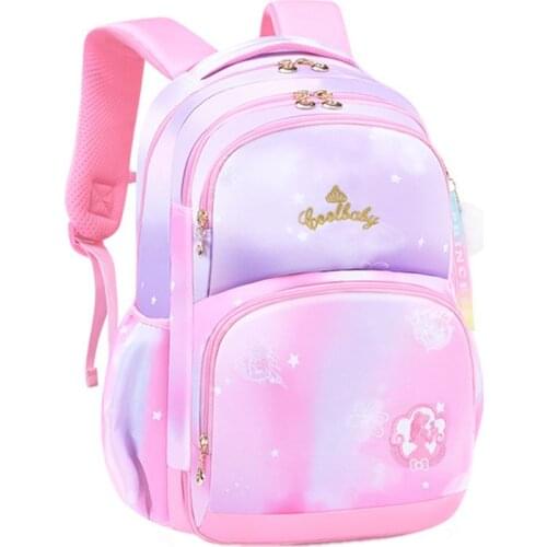 Children School Bags Girls Kids Satchel Primary Orthopedic School Backpack Princess Printing Backpack Schoolbag Mochila Infantil