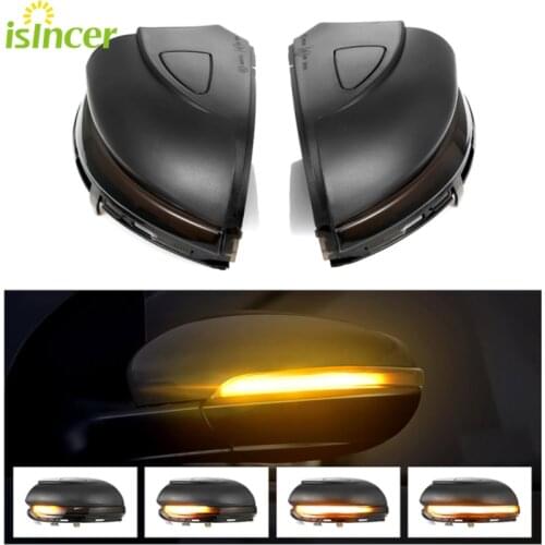 Dynamic Blinker LED Turn Signal Light For Volkswagen VW GOLF 6 VI MK6 GTI R line R20 Touran Side Mirror Indicator Sequential