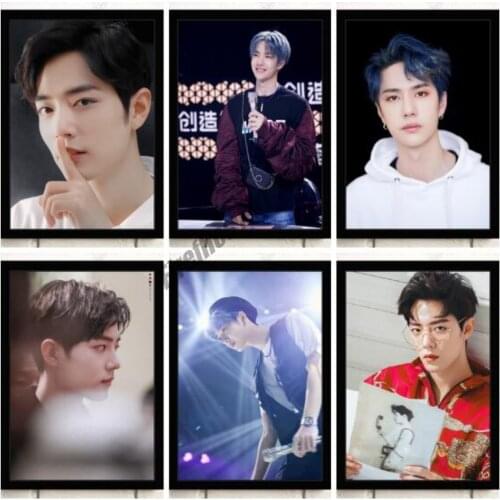 Chen Qingling Canvas Painting Xiao Zhan Wang Yibo Wall Art Posters and Prints Wall Decor Room Decor Pictures Home Decoration