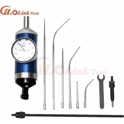 1Set Coaxial Centering Dial Test Indicator Set 0-3mm Center Finder Milling Tool 0.01mm Accuracy with Wooden Box Measuring Tool