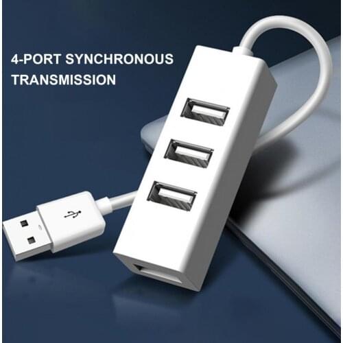 Hub USB Multi 2.0 Hub USB Splitter High Speed 4 Port All In One For PC Windows Macbook Computer Accessories