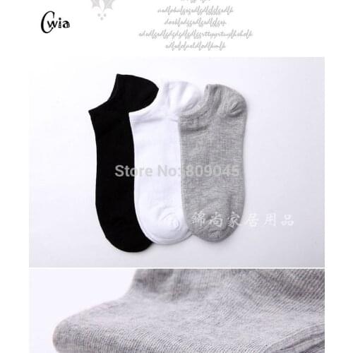 Summer winter Soft Colorful socks mens socks bamboo cotton for Ankle invisible men socks stockings 10pair=20pcs US17