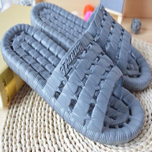 Love home slippers indoor mens bathroom slippers non-slip home shoes summer female couple sandals