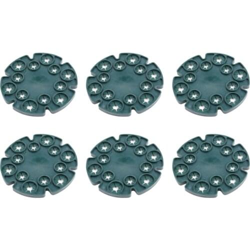 Vine Protection Stand Tray Plant Climbing Outdoor Garden Accessories Tool 6pcs PE Holder Landscape Engineering Balcony Rack