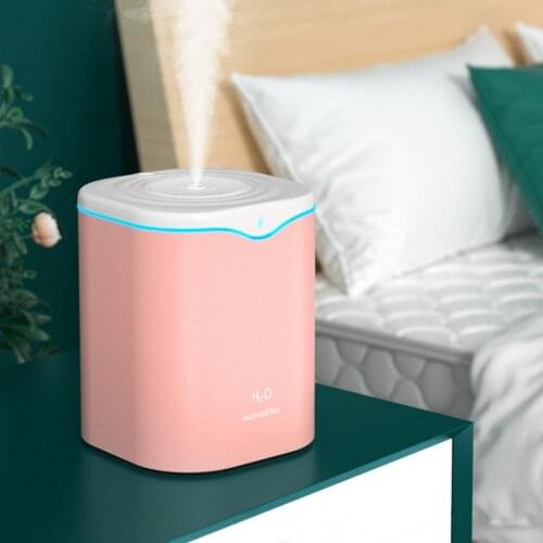 Fireproof ABS Practical Mini Room Single Spray Humidifier Solid Color USB Humidifier USB for Office