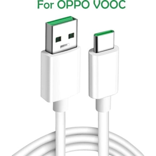 For OPPO VOOC Charger Type C USB Cable 5A Super Fast Charging Data Line For OPPO Ace2 Reno Z 2 3 4 5 4se Find X X2 X2 Pro Realme