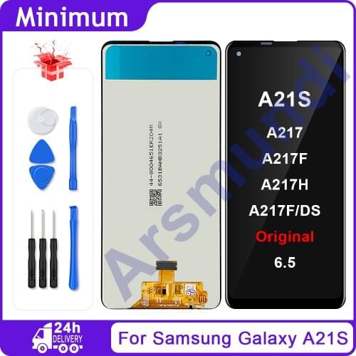 6.5" For Samsung Galaxy A21s LCD Display Touch Screen Digitizer Assembly For Samsung A21s A217 A217F SM-A217F/DS