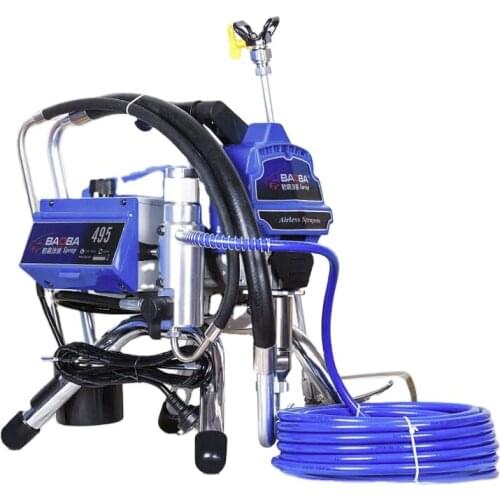 495 Brushless All Copper High Pressure Airless Latex Paint Spraying Machine Wall Paint Spraying Machine