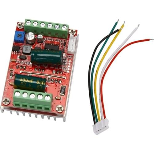 6V-60V 400W BLDC Three-Phase DC Brushless Motor Controller Hall Motor Control Driver Board 12V 24V 48V