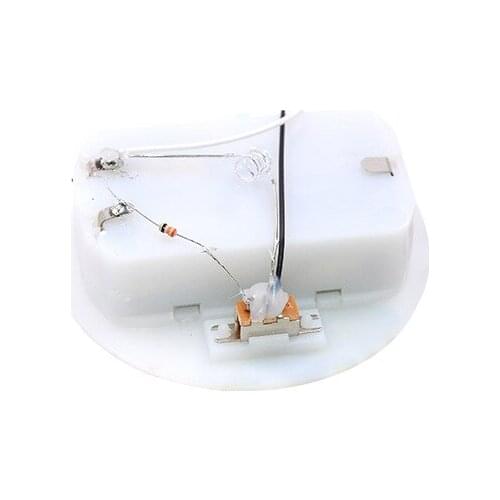 70mm round lamp holder No. 5 battery cell box, round battery holder handmade DIY lamp accessories