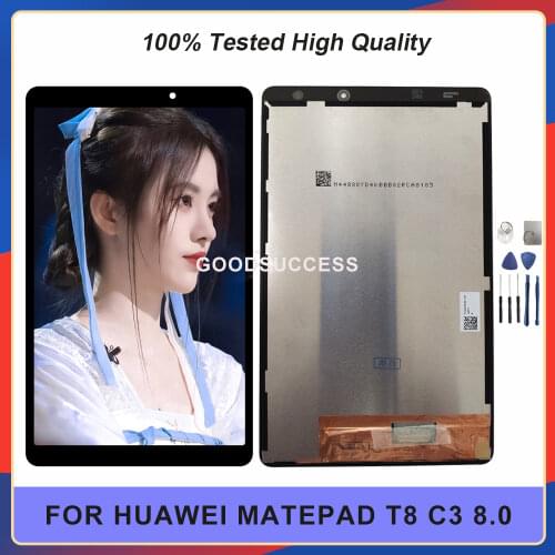 AAA For Huawei MatePad T8 C3 8.0 KOB2-W09 BZD-AL00 KOB2-L09 LCD Display Panel Screen Monitor Touch Screen Assembly Replacement