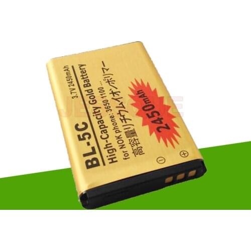 2450mAh Battery for Nokia 2355 2600 2610 2626 3100 3105 3120 3125 3650 N91 8G NGage C2 E60 X3-01 1116 1200 1208 1508 1680