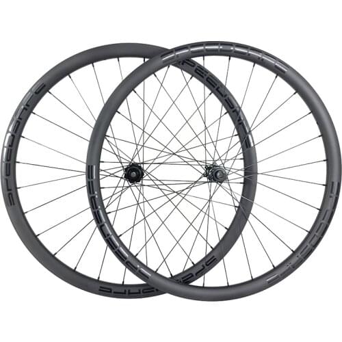1320g 29er MTB XC 30mm x 22mm asymmetric center lock or 6 bolt carbon wheelset 350 hubs 100x15/142x12 29inch tubeless clincher
