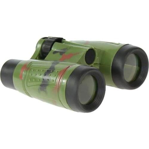 6x30 Binoculars Telescope Toy Mountaineering and Natural Scenery Children Simulation CS Hunting Field Survival Telescope Toy