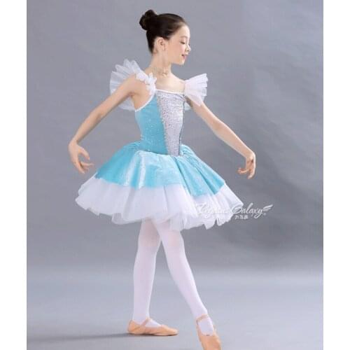 Childrens Ballet Dance Skirt Professional Performance Stage Costume Gymnastic Leotards For Girls