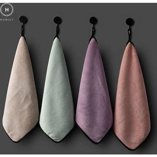 Homlly Double layers Multipurpose Household Kitchen Towels Rug (Pack of 4)