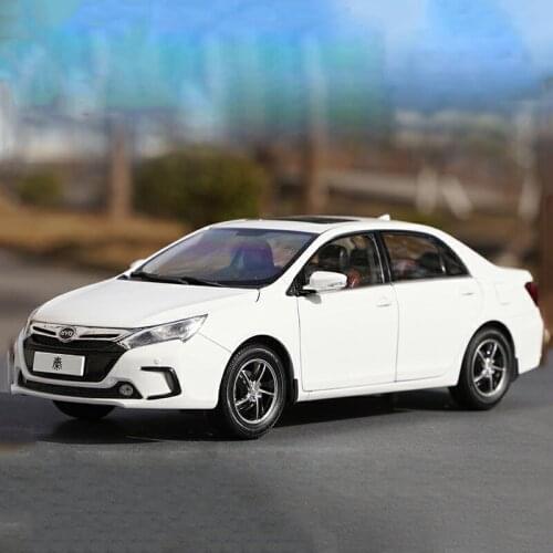 Diecast 1:18 Scale BYD Car Model Alloy Simulation Static Adult Collection Decoration Souvenir Ornaments Display Toy Gifts Show