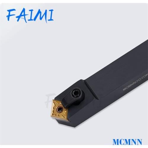MCMNN1616H12 Cylindrical Turning Tool CNC Lathe Tool Cutting Angle 40 Degree MCMNN2020K12-100 CNC External Turning Tool Holder