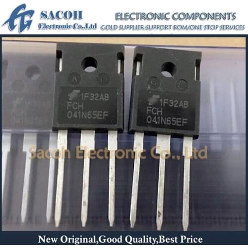 Free Shipping 10Pcs FCH041N65EF FCH041N65F 041N65EF 041N65F TO-247 76A 600V Power MOSFET transistor