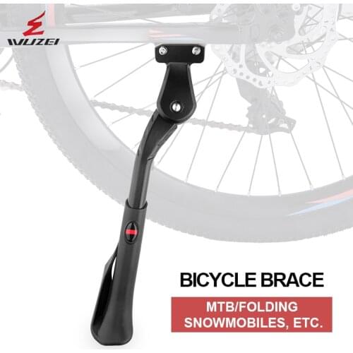 MTB Bicycle Stand Aluminum 20/24/26/27.5/29inch 411g Mountain bike Stand Parking Support Side Kick Stand Foot Brace Cycling Part
