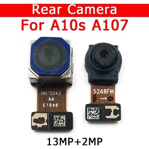 Original Rear View Back Camera For Samsung Galaxy A10s A107 Main Camera Module Mobile Phone Accessories Replacement Spare Parts