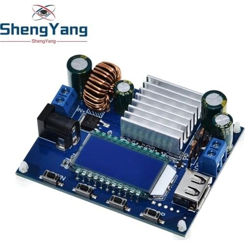 SK35L DC 0.6-30V 4A 35W 5V 6V 9V 12V 24V Boost/Buck CC CV Regulated Adjustable DC Power supply Module laboratory power supply