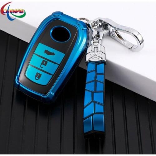 TPU For Toyota Special Car Key Case New Corolla Levin Camry RAV4 Avalon IZOA C-HR Highlander Key Cover Shell Car Accessories