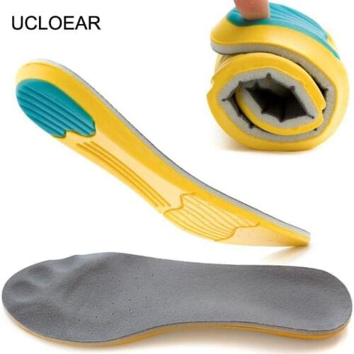 High Quality Sport Insoles Memory Foam Pads Running Sport Shoes Inserts Breathable Insoles Foot Care Expert Men and Women