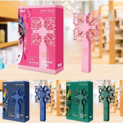 1 Multifunctional Deformed Fan Drone With Color Light Charger Remote Control Aerial Photography Aircraft RC Quadcopter