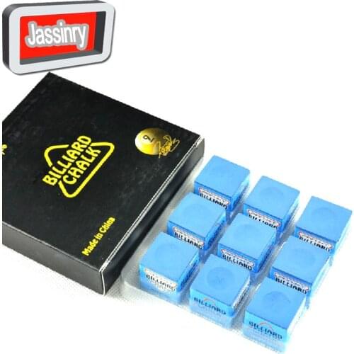 Free shipping 9pcs/lot Original PAN XT Billiards Pool snooker cue chalks Blue/Dark green color high quality Billiard accessories