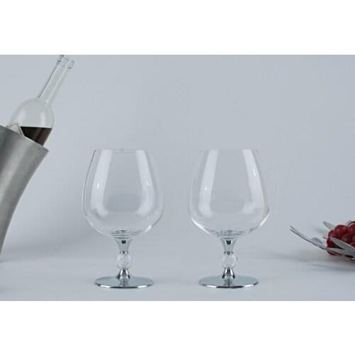 Brandy Glass In Bulk Copos Vidro Copas Para Novios Copas Personalizadas Brandy Glasses Drink Crystal Ball Stand Decorated