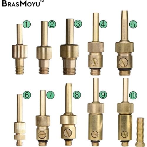 BRASMOYU M6 M8 M10 M12 M14 Garden Adjustable Fountain Nozzle Brass Micro Outdoor Water Pond Jet Irrigation Sprinklers Ornaments