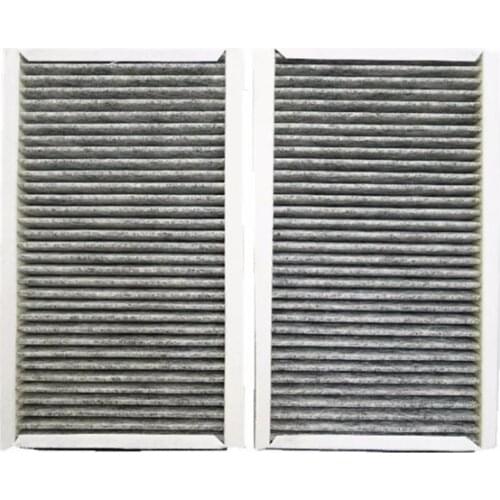 2pcs cabin Filters for BMW 5 6 Convertible E64 E63 E60 E61 64316935823 64319171858 CU/CUK3139-2 T178C