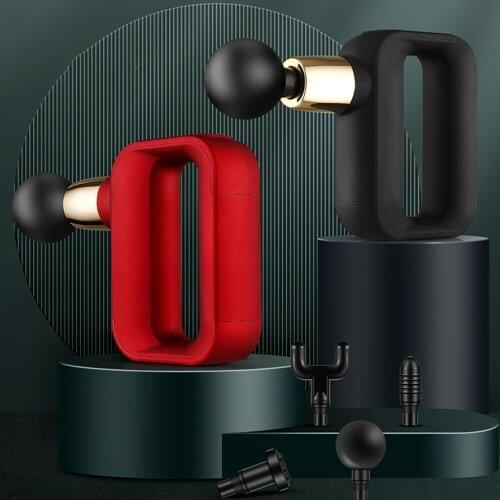 Fitness Deep Muscle Massage Guns Handheld Percussive Vibration Therapy Tissue Massager Electric foot Massage Body Relief Pain